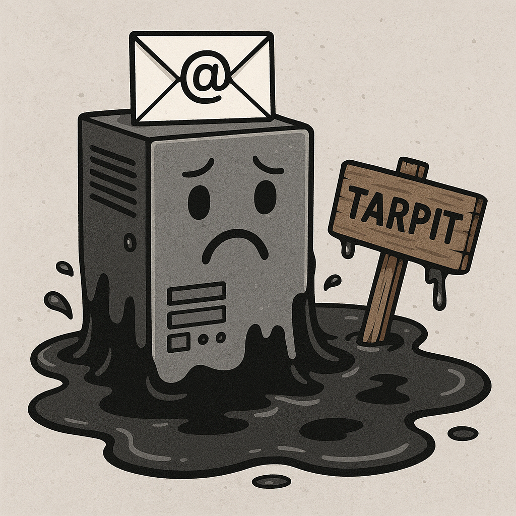 Mail Stuck in a Tarpit