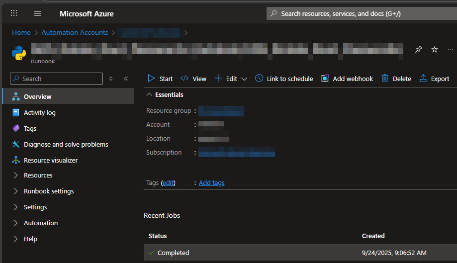 Azure Automation